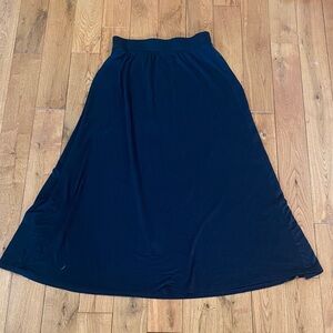 XL Girls Long Black Skirt